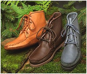 deerskin boots handcrafted by American Craftsmen