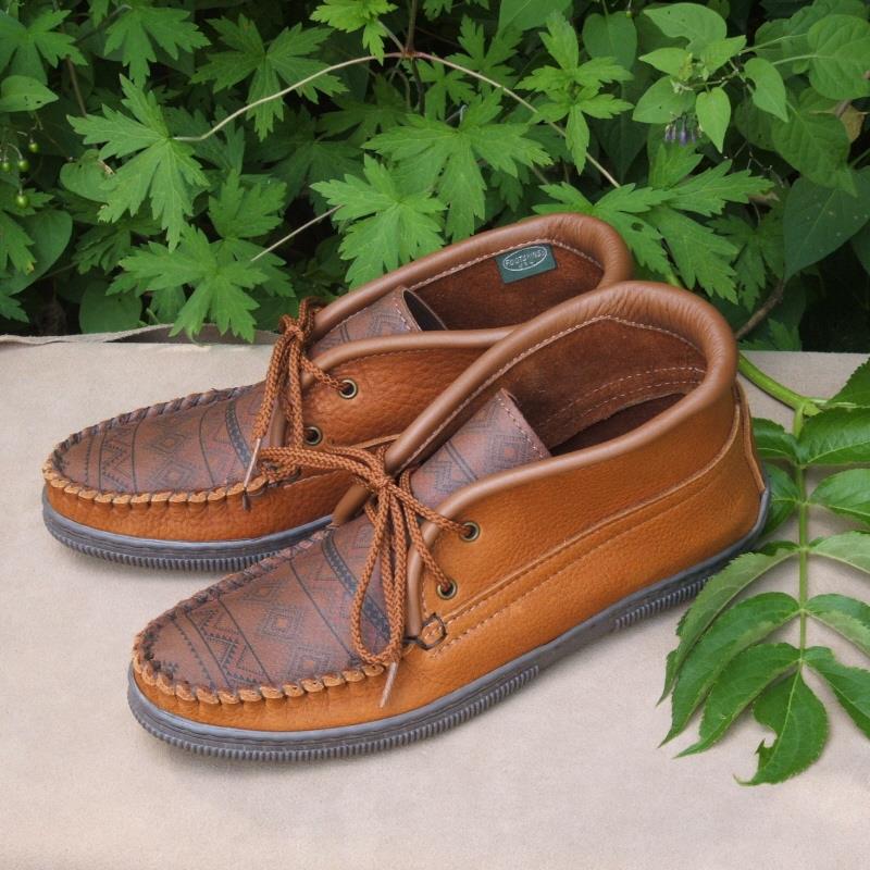 Saddle/Aztec Cowhide