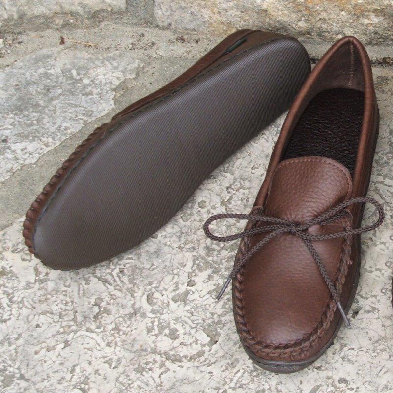 moccasin sole material