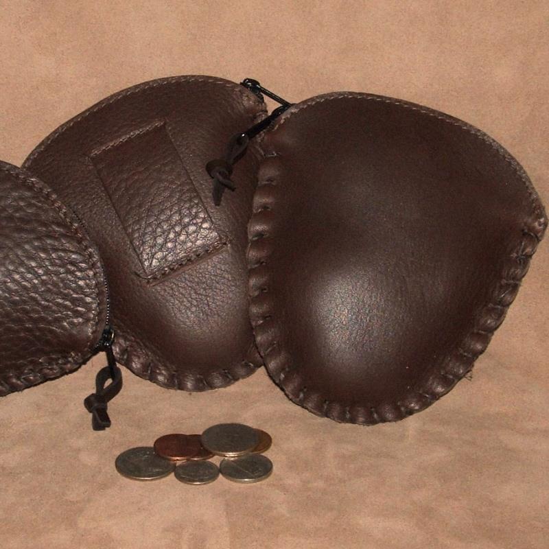 Large Brown Deertan Pouch (currently on sale!)