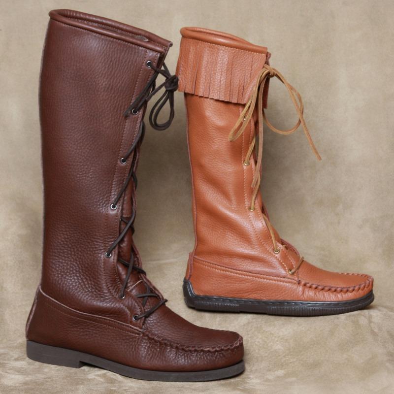 Men's Special Order Knee High Boots Deertan Footskins