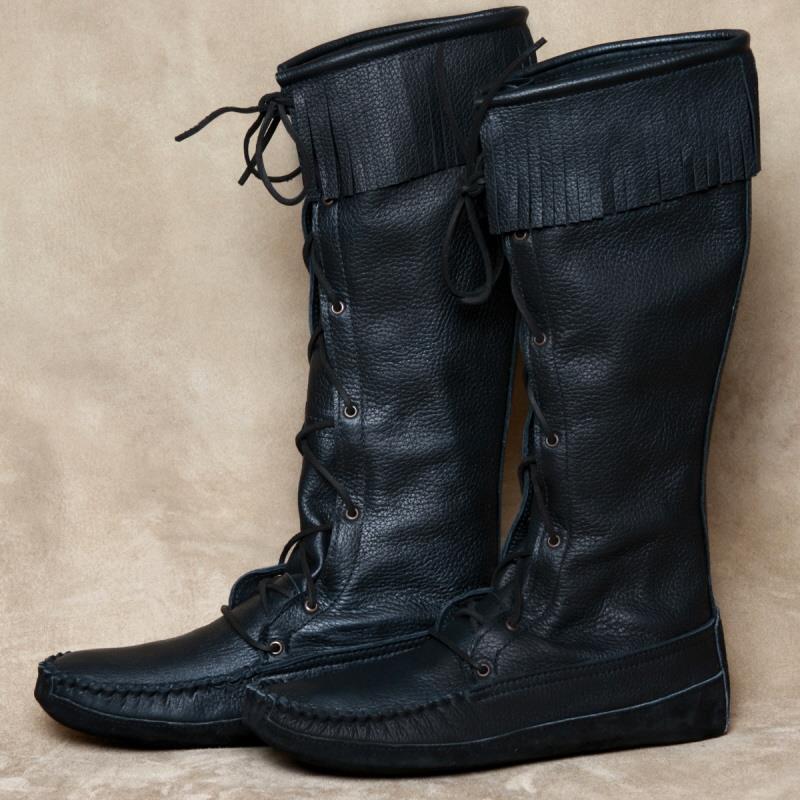 Men's Knee High Boots Made In USA Footskins