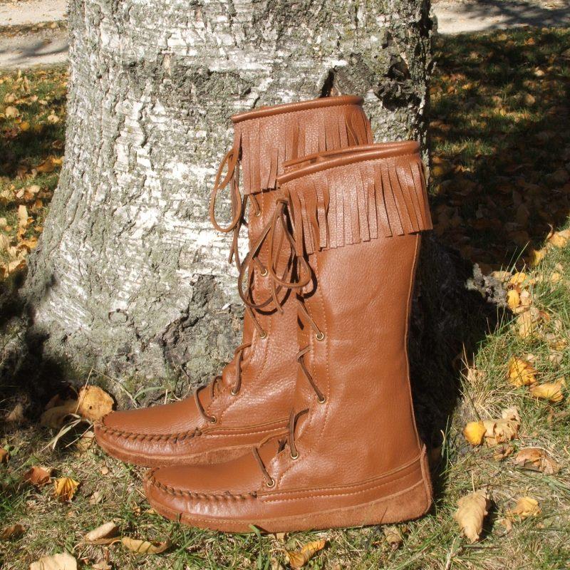mens shin high boots